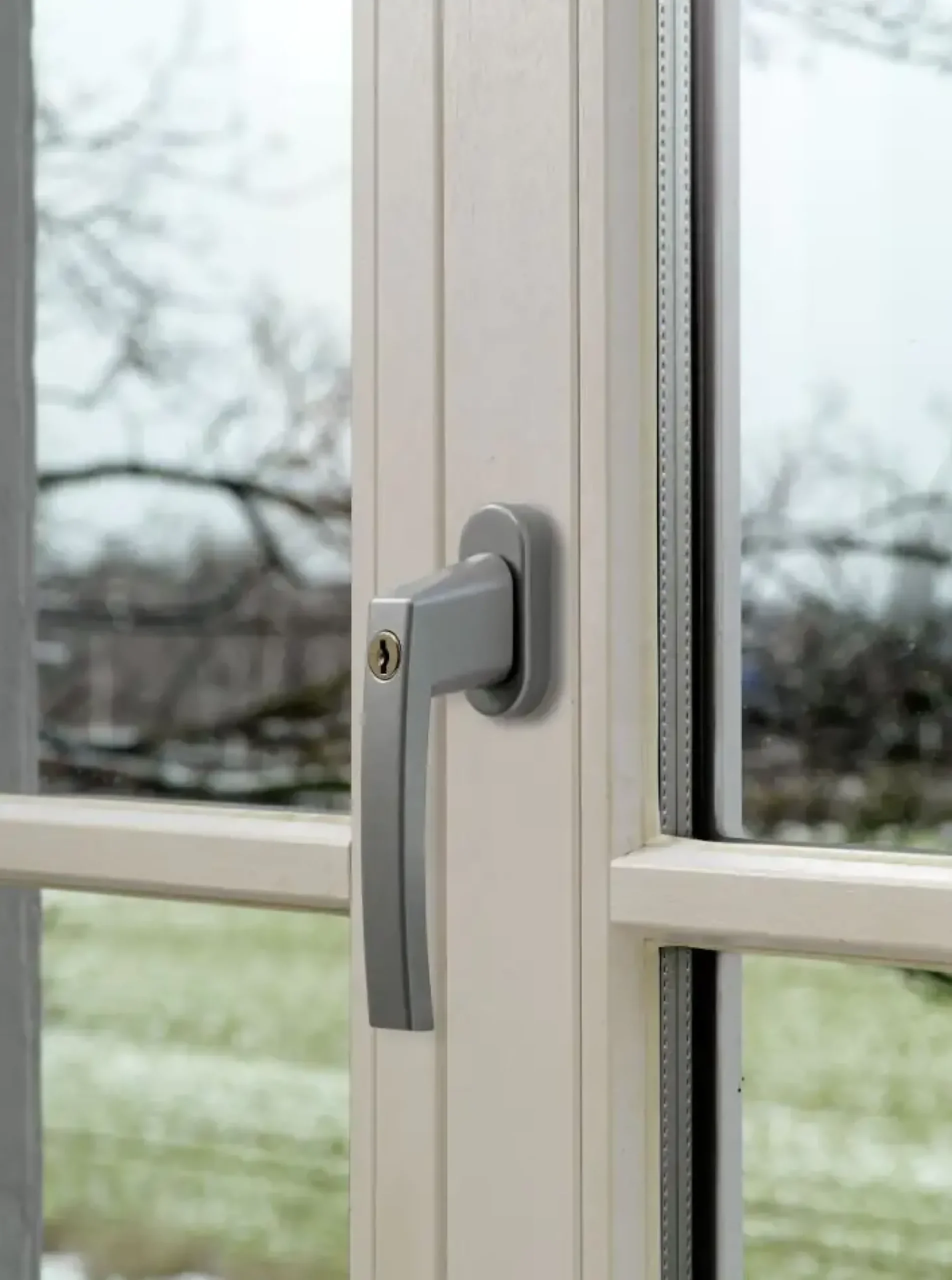 Abus Fenstergriff FG 210 silber