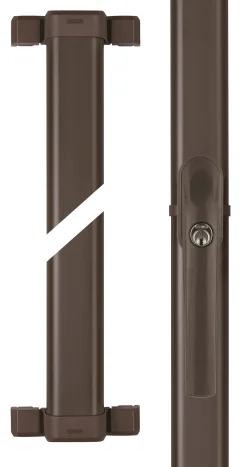 Abus Fensterzusatzschloss FOS550 braun