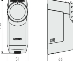 Abus HomeTec Pro Funk-Türschlossantrieb CFA3000W