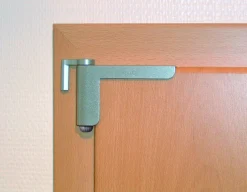 Abus Mini-Türschließer 2603 silber für Türen bis 20 kg