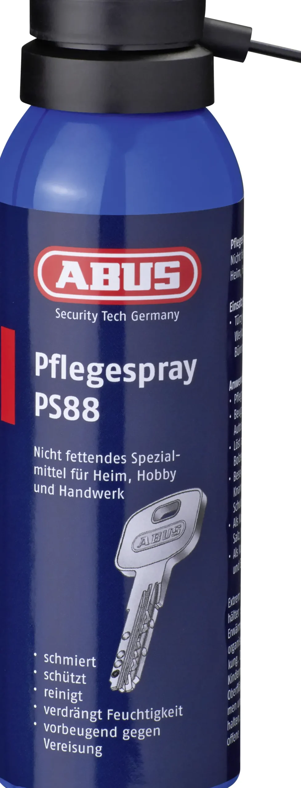 Abus Pflegespray PS 88 für Türschlösser, Schliesszylinder 50 ml