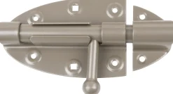 Alberts Duravis Bolzenriegel perlbeige, 112 x 72 Ø 16 mm