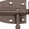 Alberts Duravis Bolzenriegel Ø16 rostbraun, 112 x 72 Ø 16 mm