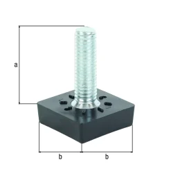 Alberts Stellschraube 15 x 20 mm 4-teilig