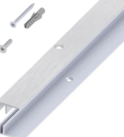 alfer Abschluss- + Träger- 1 m, 21 x 10.5 x 7 - 15 mm Alu eloxiert