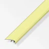 alfer Abschluss-Profil 1 m, 32 x 12.5 mm Aluminium eloxiert messing