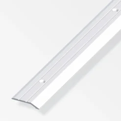 alfer Abschlussprofil 1 m, 30 x 5 mm Aluminium eloxiert silber