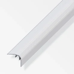 alfer Abschluss-Profil 1 m, 32 x 27 mm Aluminium eloxiert silber