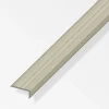 alfer Abschlussprofil 1 m, 25 x 10 mm PVC (Kunststoff) glatt braunbeige