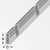 alfer Alu-Träger-Profil Renovation 1 m, 13 x 8 mm Alu roh blank