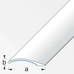 alfer Ausgleichsprofil 1 m, 38.5 x 7.5 mm Alu beschichtet sublimiert ahorn