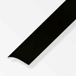 alfer Ausgleichsprofil 2 m, 38.5 x 7.5 mm Alu eloxiert gebürstet schwarz