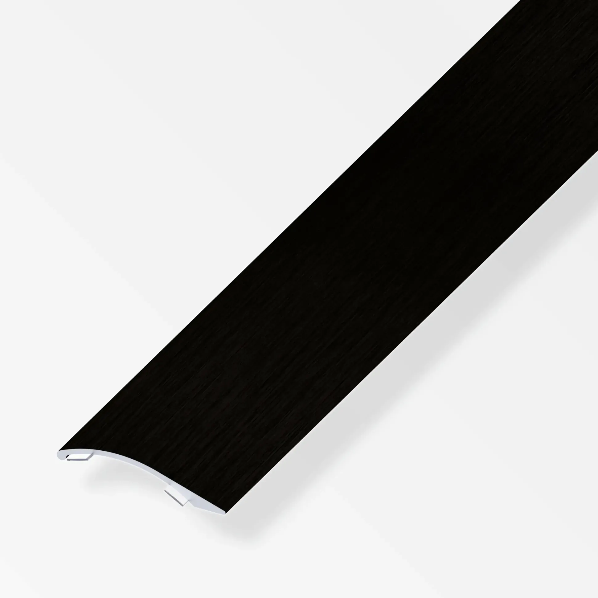 alfer Ausgleichsprofil 2 m, 38.5 x 7.5 mm Alu eloxiert gebürstet schwarz