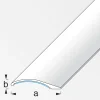 alfer Ausgleichsprofil 1 m, 38.5 x 7.5 mm Aluminium eloxiert messing