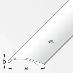 alfer Ausgleichsprofil 1 m, 38.5 x 7.5 mm Aluminium eloxiert bronze