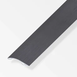 alfer Ausgleichsprofil 2 m, 38.5 x 7.5 mm Alu eloxiert gebürstet dunkelgrau