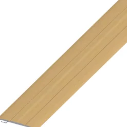 alfer Übergangsprofil 1 m, 37 x 2.5 mm Alu beschichtet sublimiert buche