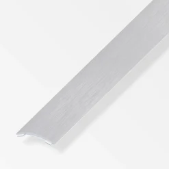 alfer Übergangsprofil 1 m, 30 x 5 mm Alu eloxiert gebürstet grau