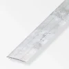 alfer Übergangsprofil 1 m, 37 x 2.5 mm Alu beschichtet sublimiert weiss