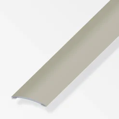 alfer Übergangsprofil 1 m, 20 x 2.5 mm Aluminium eloxiert titan