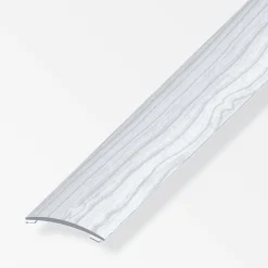 alfer Übergangsprofil 1 m, 30 x 5 mm Alu beschichtet sublimiert esche weiss
