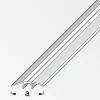 alfer Übergangs-Profil 2 m, 33 mm Aluminium eloxiert silber