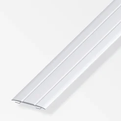 alfer Übergangsprofil 2 m, 37 x 2.5 mm Aluminium eloxiert silber