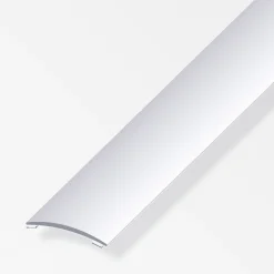 alfer Übergangsprofil 1 m, 40 x 5 mm Aluminium eloxiert silber