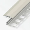 alfer Übergangs-Profil 1 m, 25 x 7 mm Aluminium eloxiert titan