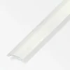 alfer Übergangsprofil 1 m, 20 x 2.5 mm Alu eloxiert Edelstahl Optik