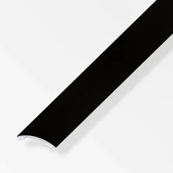 alfer Übergangsprofil 2 m, 30 x 5 mm Aluminium eloxiert gebürstet schwarz