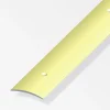 alfer Übergangsprofil 1 m, 40 x 5 mm Aluminium eloxiert messing