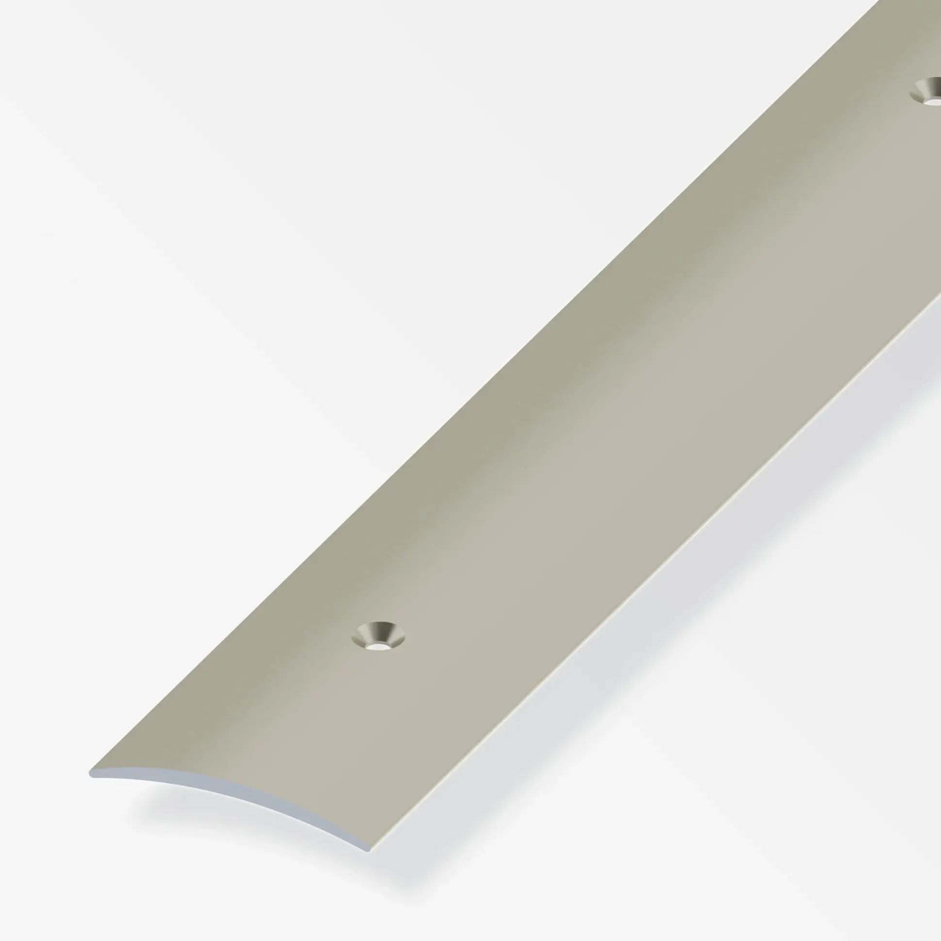 alfer Übergangsprofil 1 m, 30 x 5 mm Aluminium eloxiert titan