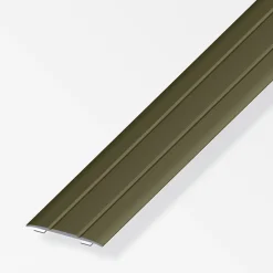 alfer Übergangsprofil 2 m, 37 x 2.5 mm Aluminium eloxiert bronze
