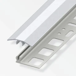 alfer Übergangs-Profil 1 m, 25 x 7 mm Aluminium eloxiert silber