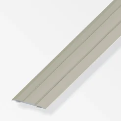 alfer Übergangsprofil 1 m, 37 x 2.5 mm Aluminium eloxiert titan