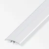 alfer Übergangsprofil 1 m, 46 mm Aluminium eloxiert silber