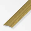 alfer Übergangsprofil 1 m, 40 x 5 mm Alu beschichtet sublimiert eiche