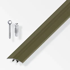 alfer Übergangs-Profil und Dübel-System 0.9 m, 33 mm, Alu, eloxiert, bronze
