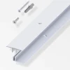 alfer Übergangs-Profil und Träger-Profil 1 m, 33 x 7 - 15 mm Alu silber