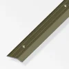 alfer Flachabschlussprofil 2 m, 30 x 5 mm Aluminium eloxiert bronze