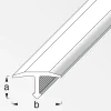 alfer Fugenabdeckprofil 1 m, 6 x 14 mm Aluminium eloxiert bronze