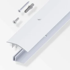 alfer Niveauausgleichs- Träger-Profil 2 m, 45 x 7 - 15 mm silber
