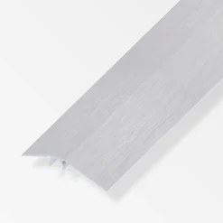 alfer Niveauausgleichs-Profil 1 m, 56 mm Aluminium eloxiert gebürstet grau
