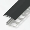 alfer Niveauausgleichs-Profil 1 m, 31 x 7 mm Alu eloxiert gebürstet schwarz