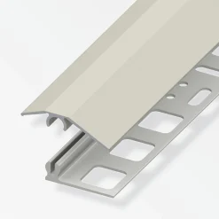 alfer Niveauausgleichs-Profil 1 m, 31 x 7 mm Aluminium eloxiert titan