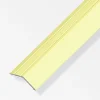 alfer Niveauausgleichs-Profil 1 m, 37 x 10 mm Aluminium eloxiert messing