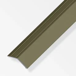 alfer Niveauausgleichs-Profil 1 m, 34 x 8 mm Aluminium eloxiert bronze
