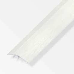 alfer Niveauausgleichs-Profil 2 m, 40 mm Alu eloxiert Edelstahl Optik