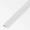 alfer Randfugeabdeckprofil 1 m, 8 x 13 mm Aluminium eloxiert silber